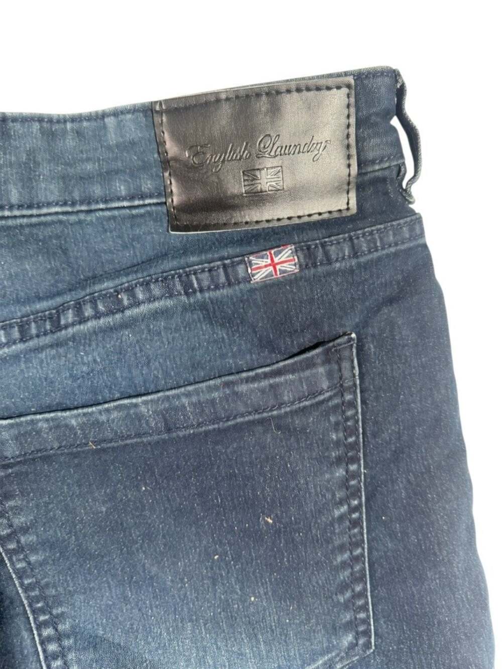 English Laundry Denim Co. Kent Slim Fit Dark Wash Jeans Size 36x34
